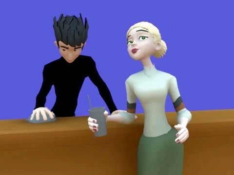 Two-character acting